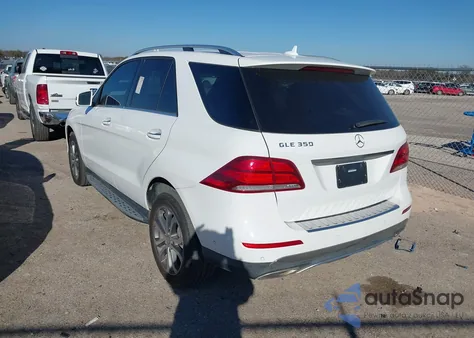 2016 Mercedes-Benz Gle 350 from USA, damaged, VIN 4JGDA5JB2GA655708